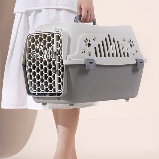 Portable Carrying Cage - Pet Carrier, Travel Pet Carrier